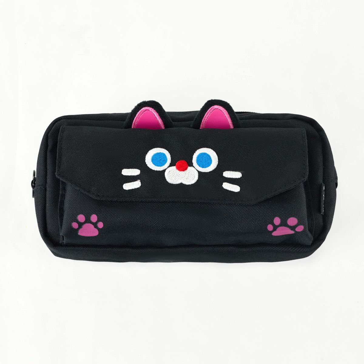 Assorted Pencil Bag W 2 Zip Animal