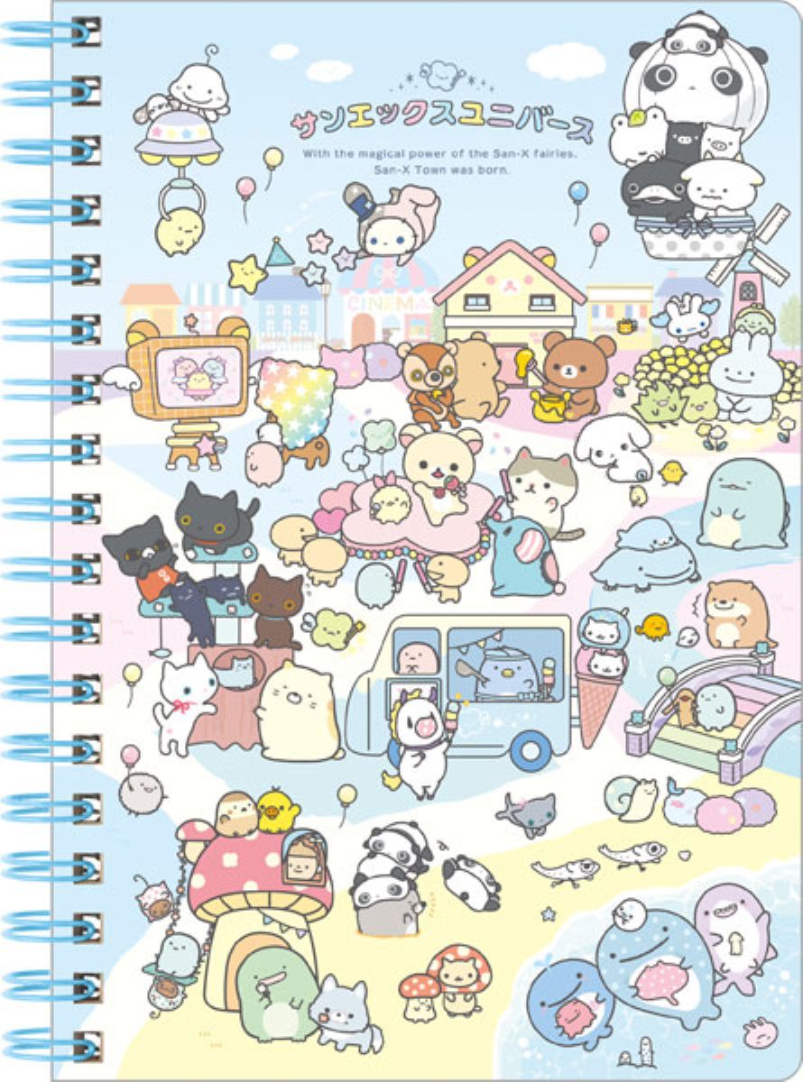 Universe Characters B6 Spiral Notebook NY45101