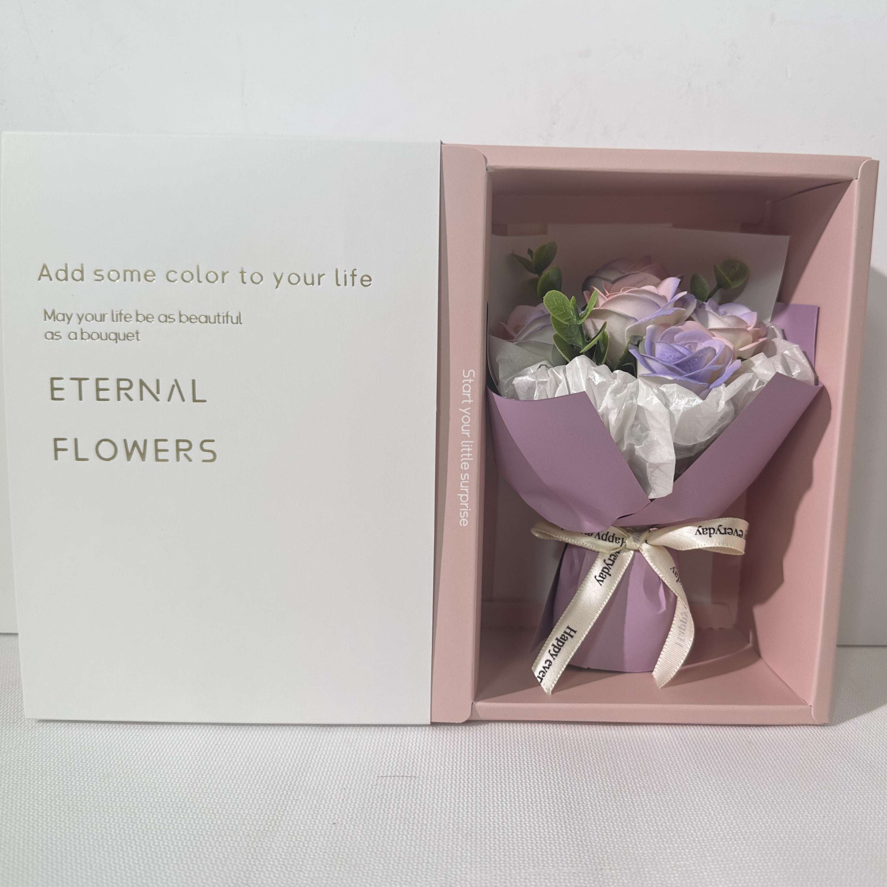 SOAP ROSE BOUQUET 5PC 3132
