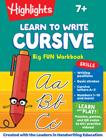 Learn to Write Cursive Big Fun Workbook (Paperback)