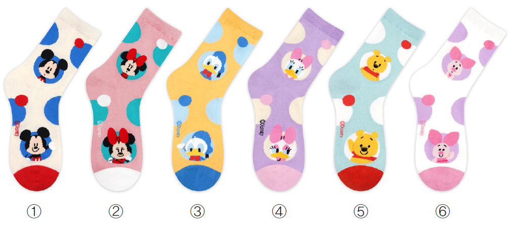 Disney Bubble Pop Long Socks - Mickey