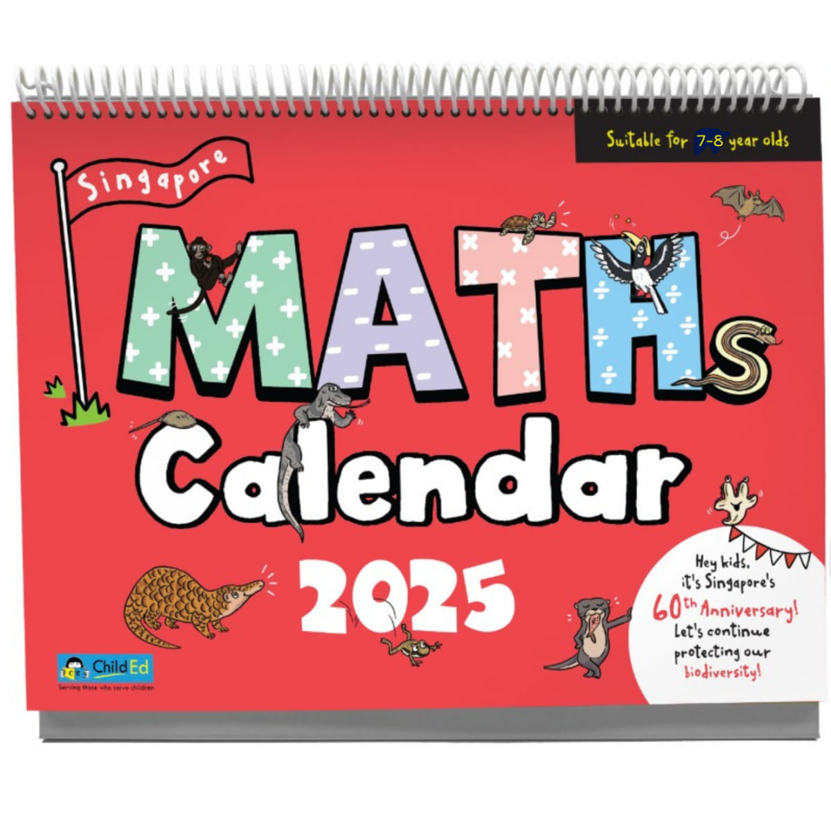 Primary 1 Singapore Maths Calendar 7-8 Years