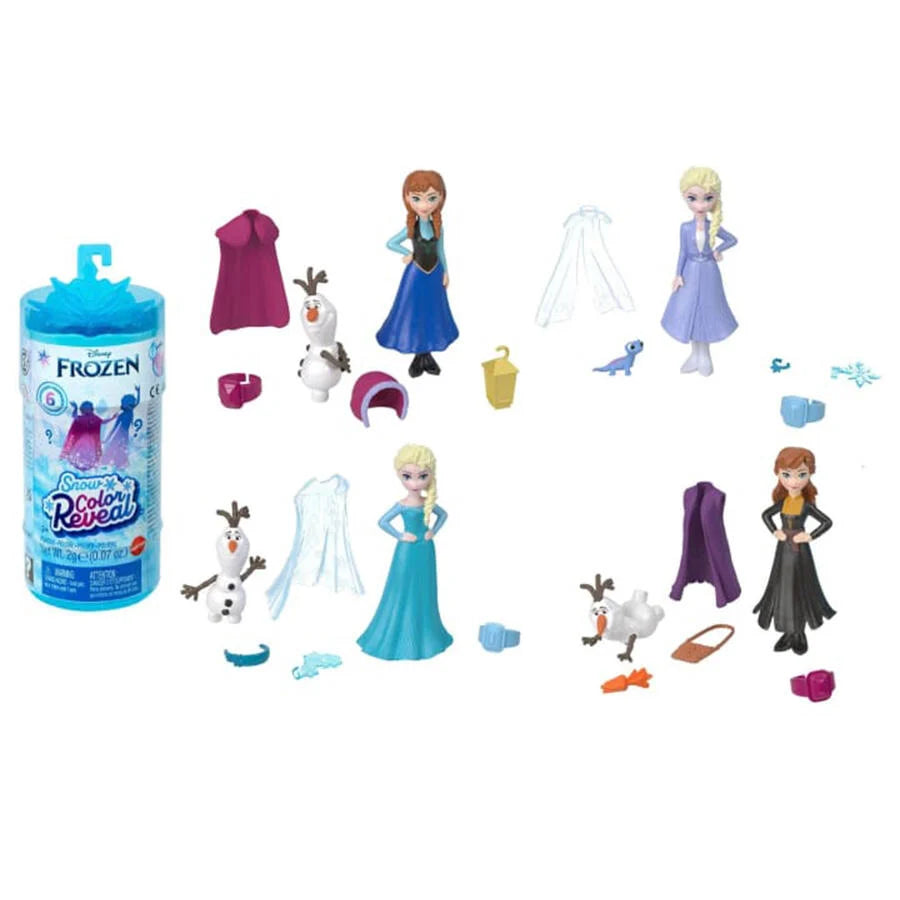 MATTEL DISNEY FROZEN SNOW COLOR REVEAL ASSORTED
