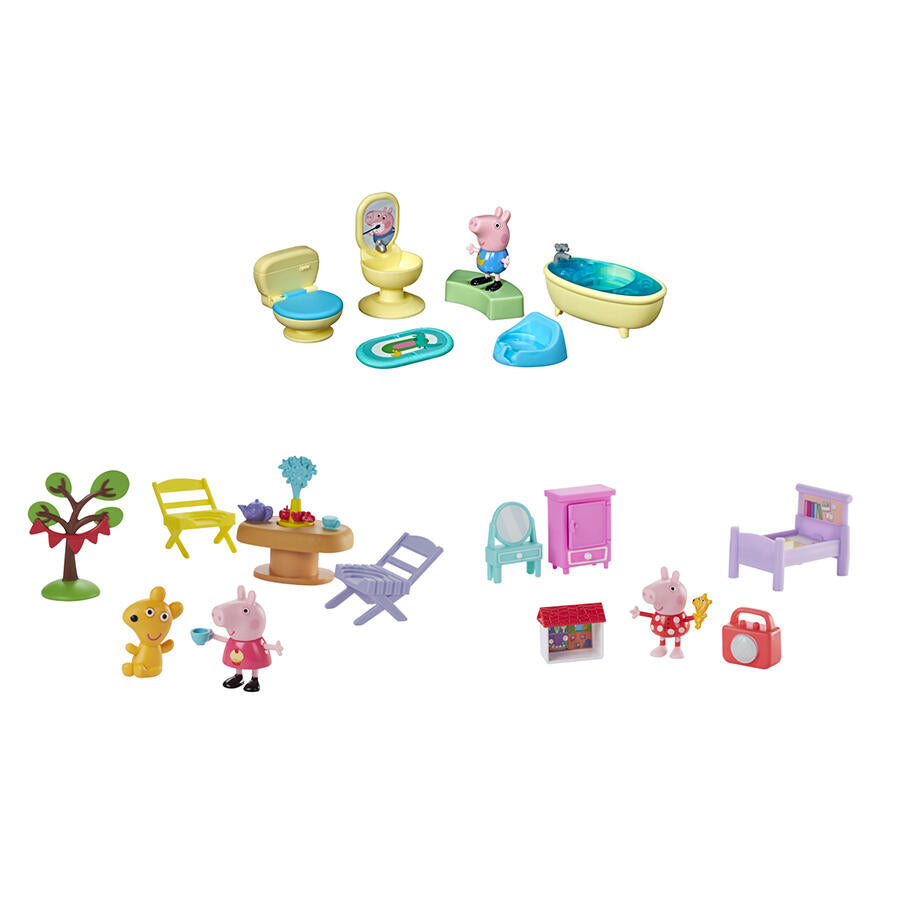Peppa Pig Peppa's Adventures Little Rooms Accessory Set - Assorted 
