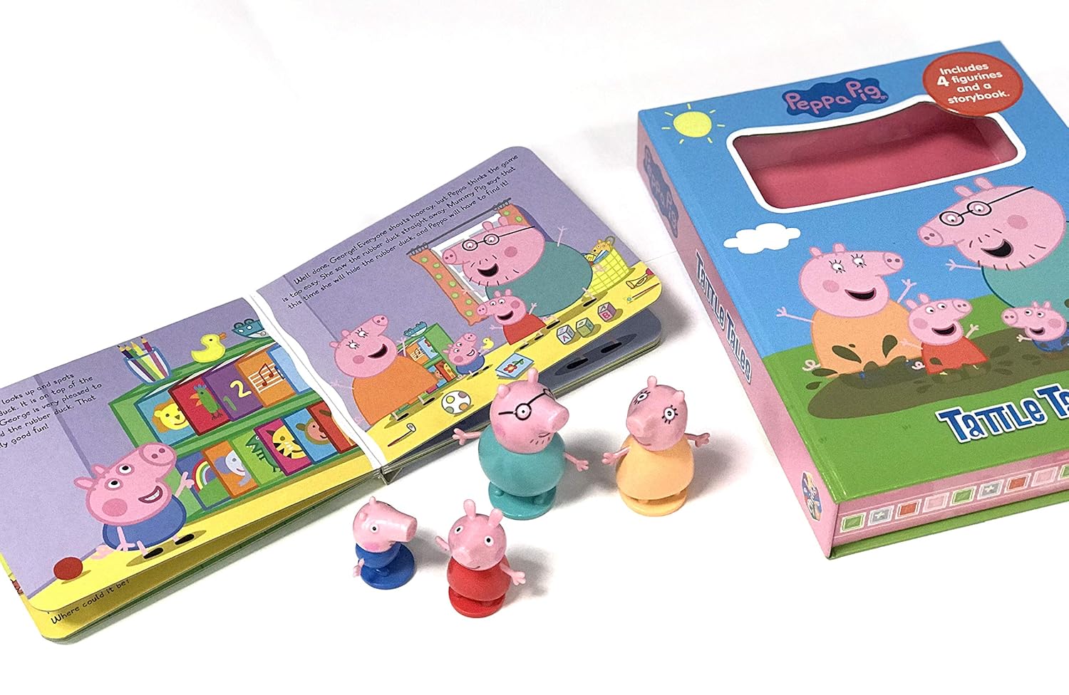 Peppa Pig Tattle Tales (Board Book)
