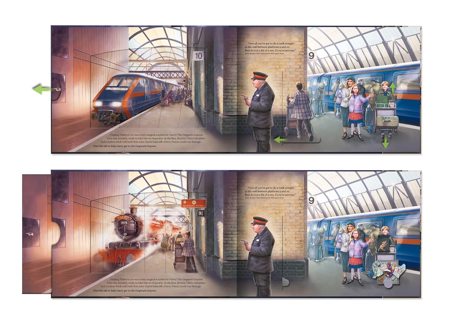 Harry Potter Journey to Hogwarts: A Magical Surprises Pop-Up Book (Hardcover)