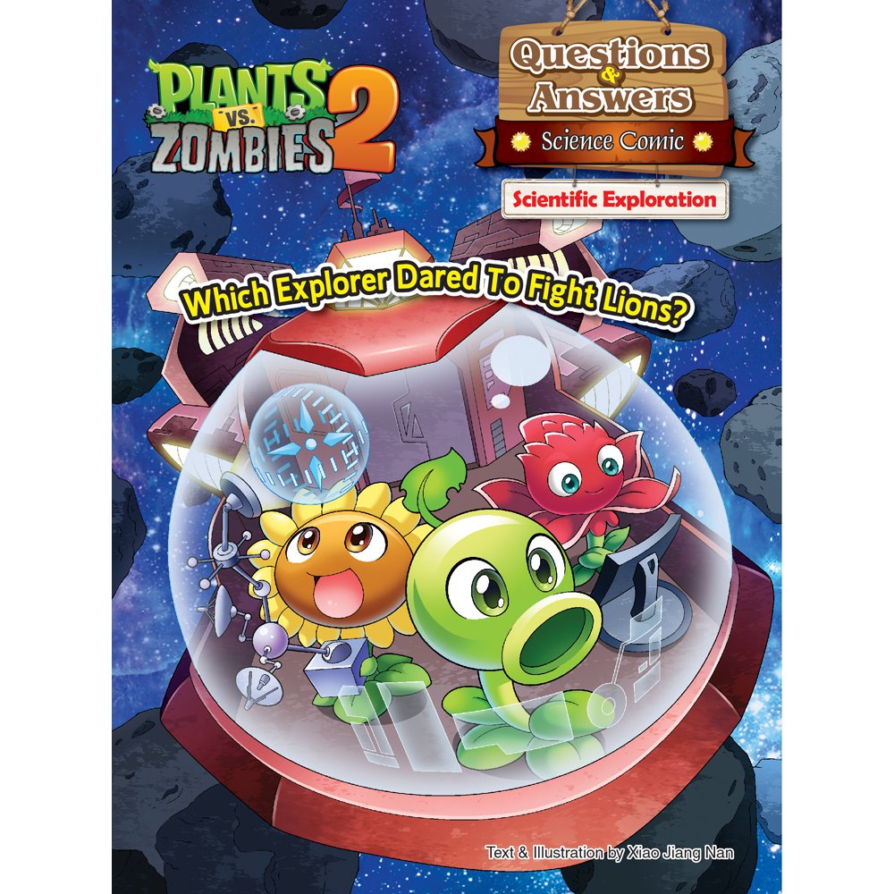Plants vs Zombies 2 Science Comic Which Explorer Dared To Fight Lions?