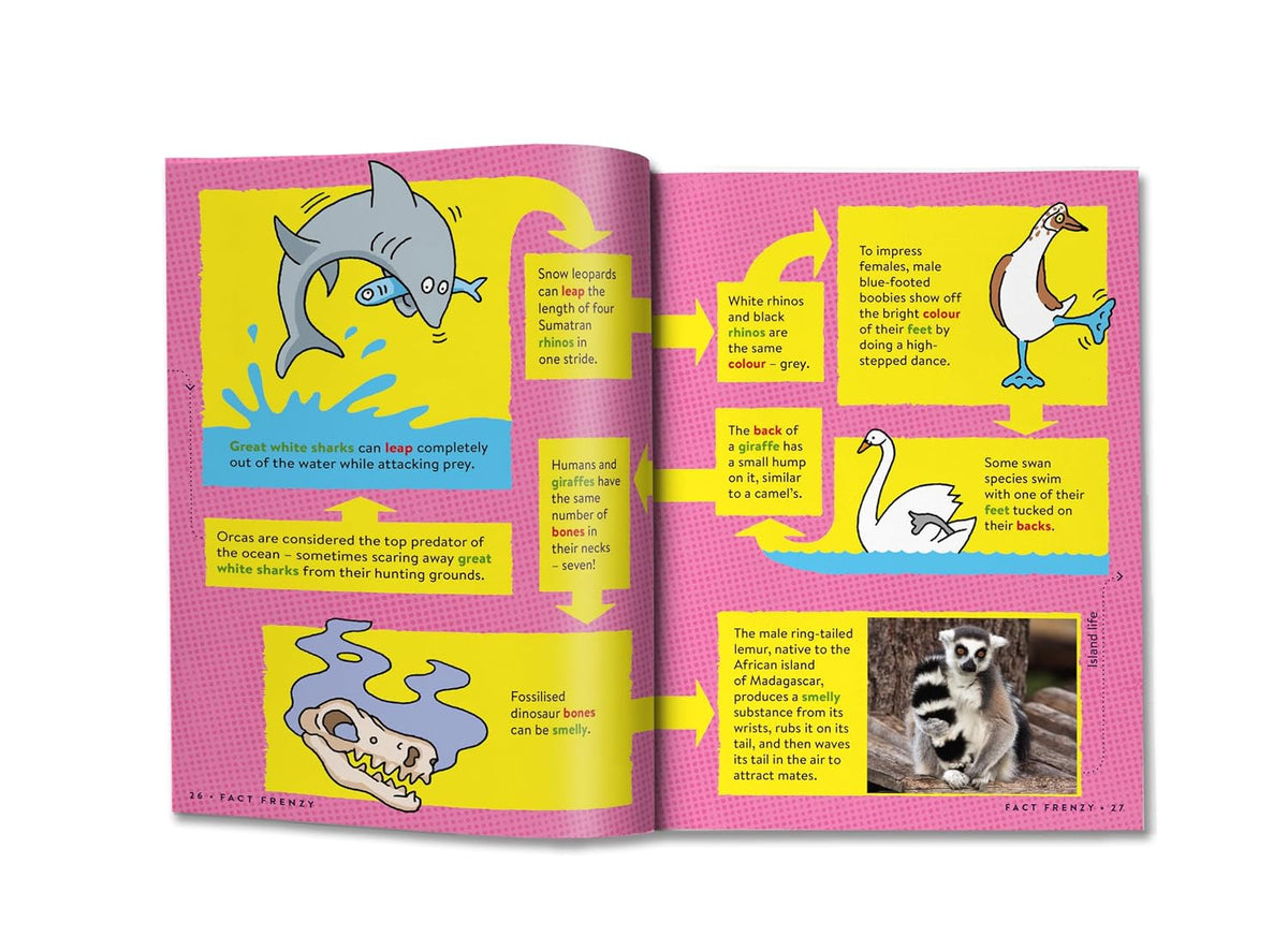 Animal FACTopia!: Follow the Trail of 400 Beastly Facts (Ages 8-12) Paperback