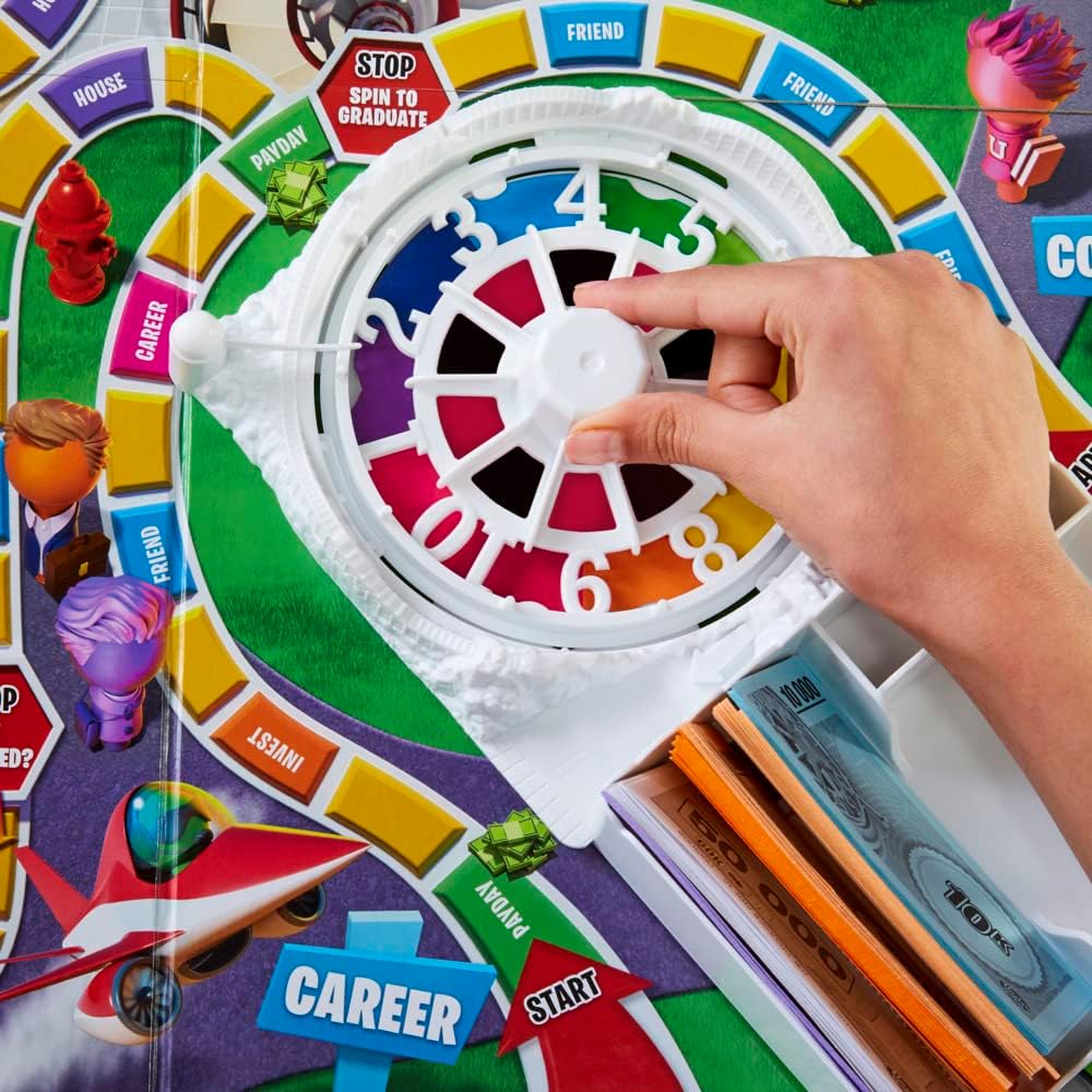 HASBRO THE GAME OF LIFE BOARD GAME