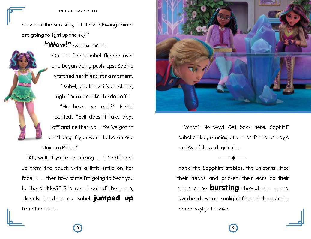 Unicorn Academy: Isabel and the Fairy Moon illustrated chapter book (Unicorn Academy: TV tie-in titles) Paperback