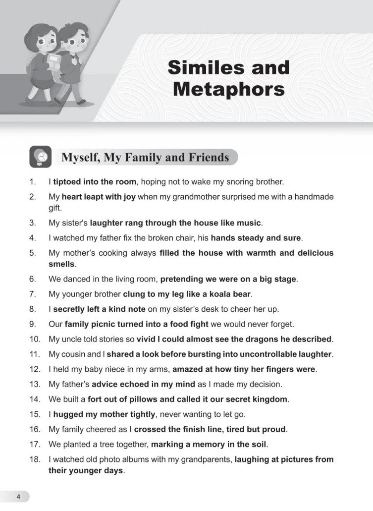 Upper Primary English Creative Phrases Handbook