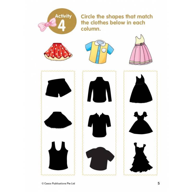Preschool Develop Your Thinking Skills Book 3: Spatial Visualisation