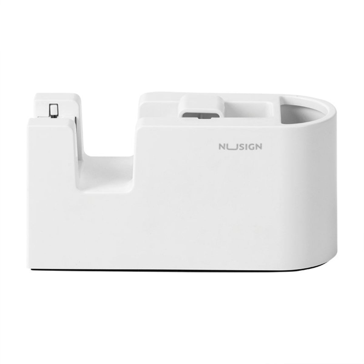 DELI NUSIGN SAFETY TAPE DISPENSER WHITE ENS123