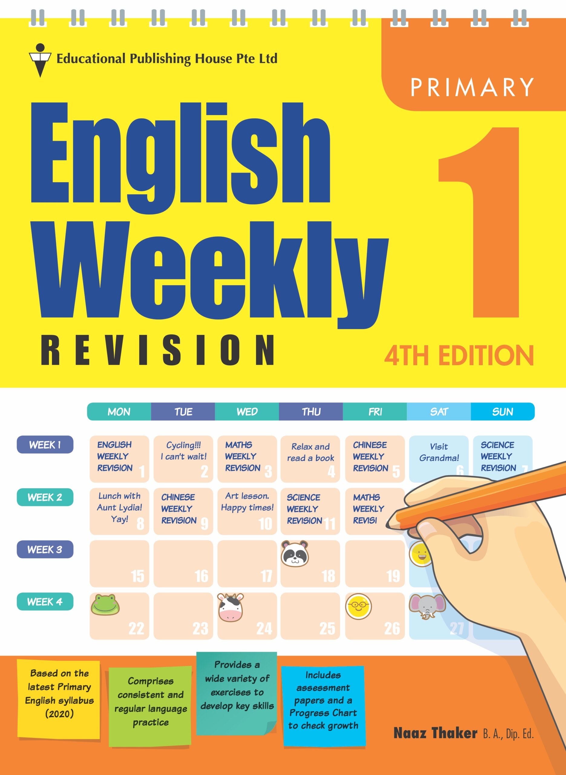 Primary 1 English Weekly Revision (4th Edition)