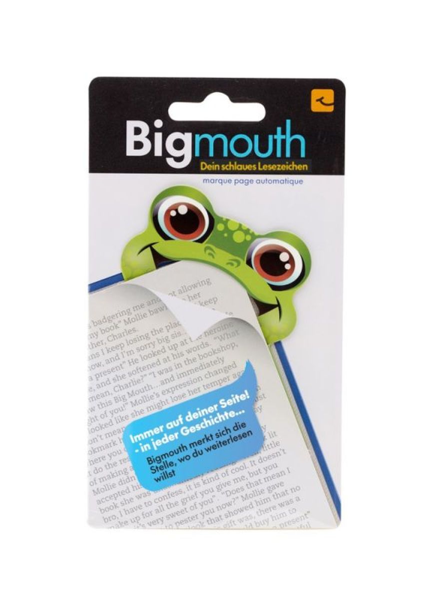 Bigmouth Bookmark Frog
