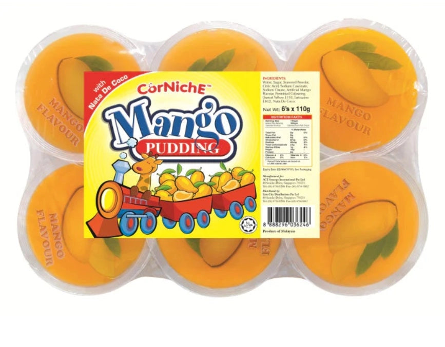 Corniche -Mango Pudding 110G 1x6