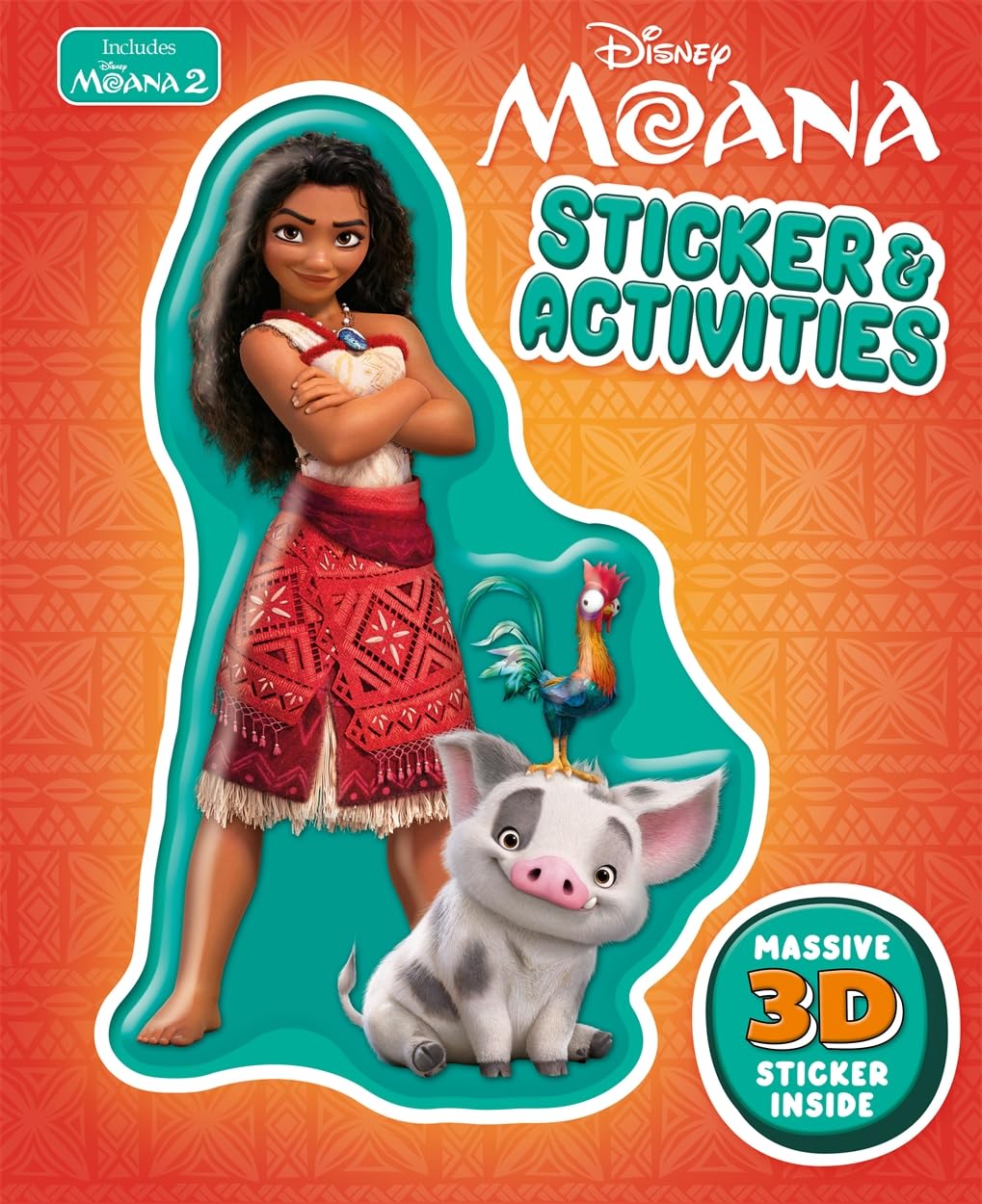 Disney Moana 3D Stickers & Activity