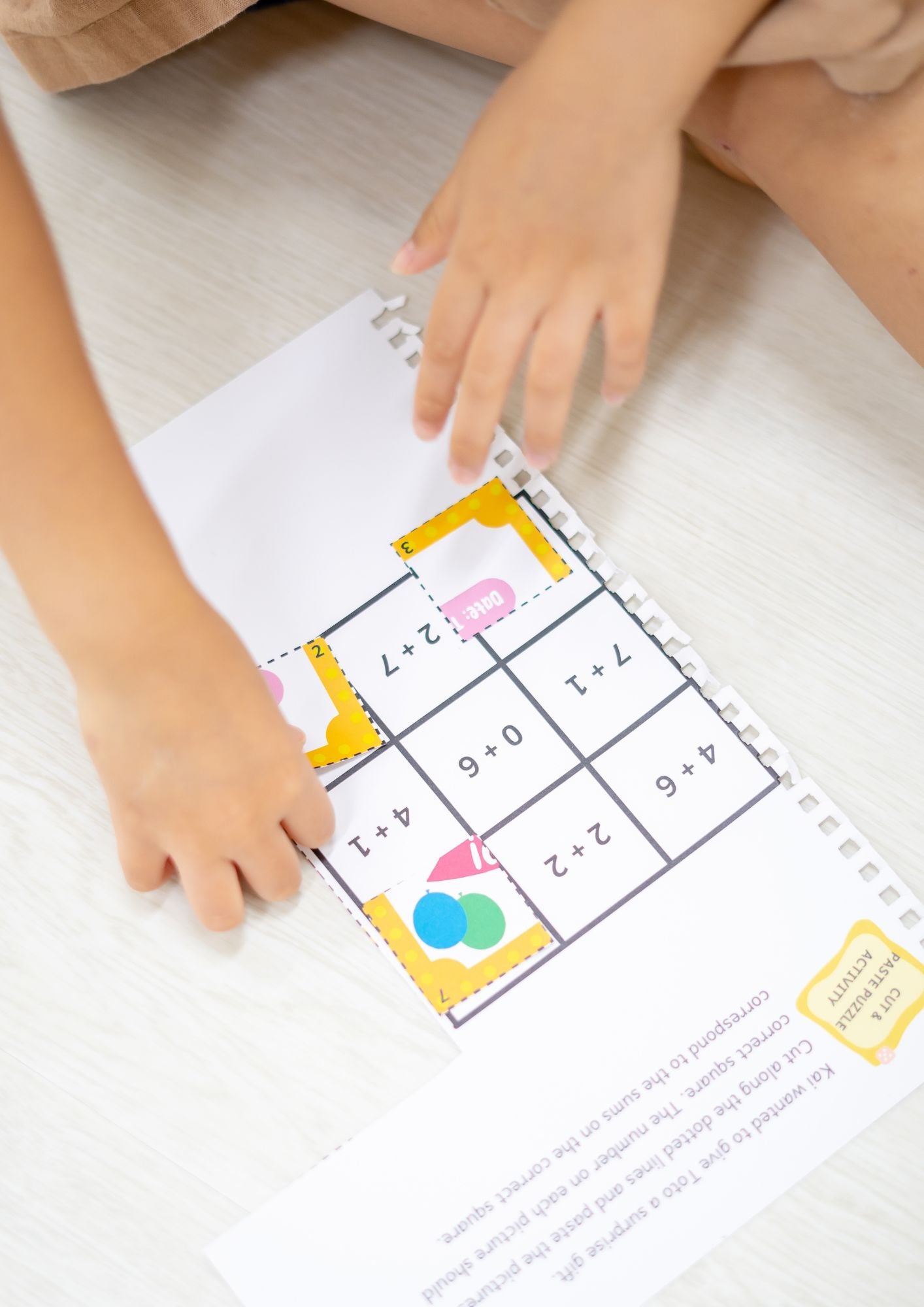 Maths Play Book - Addition within 20 (5-7yo)