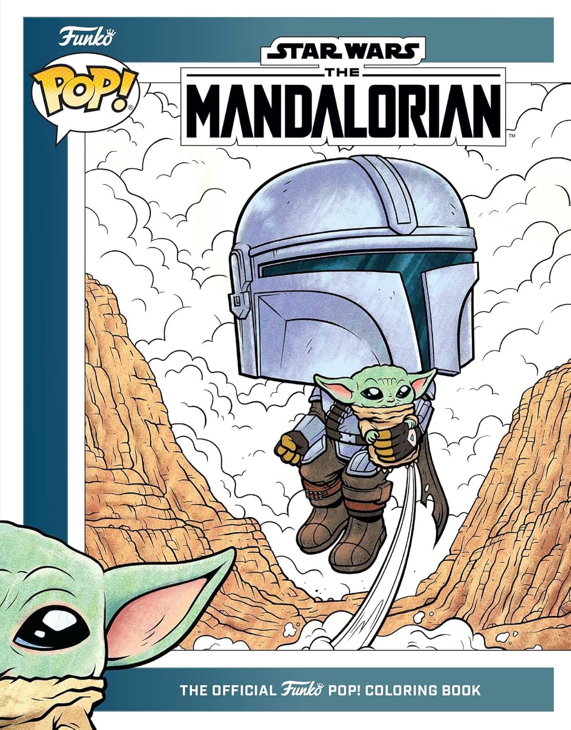 Mandalorian Official Funko Pop Coloring Book (Paperback)
