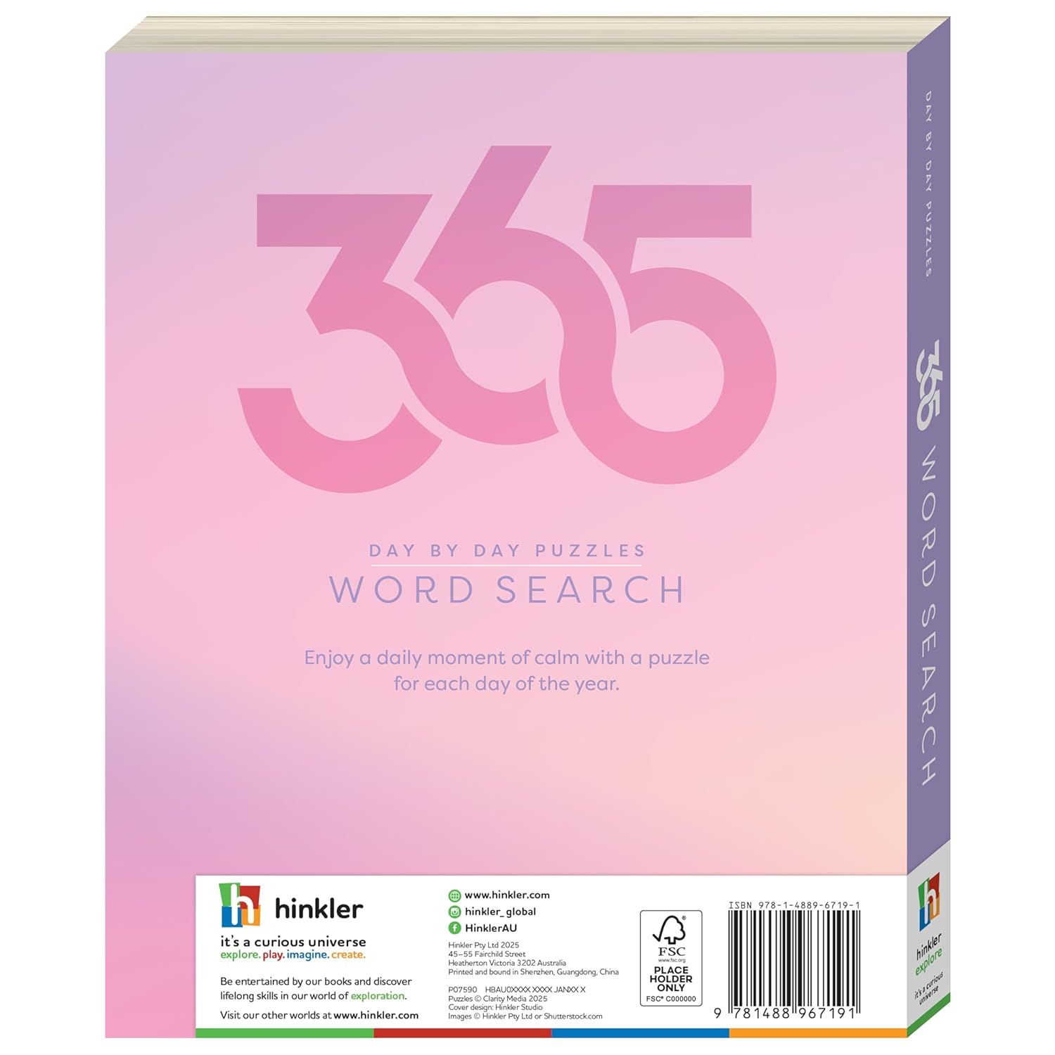 365 Day By Day Puzzles Word Search