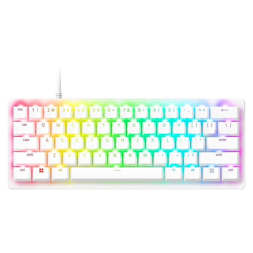 Razer Huntsman V3 Pro Mini Wired Gaming Keyboard - White