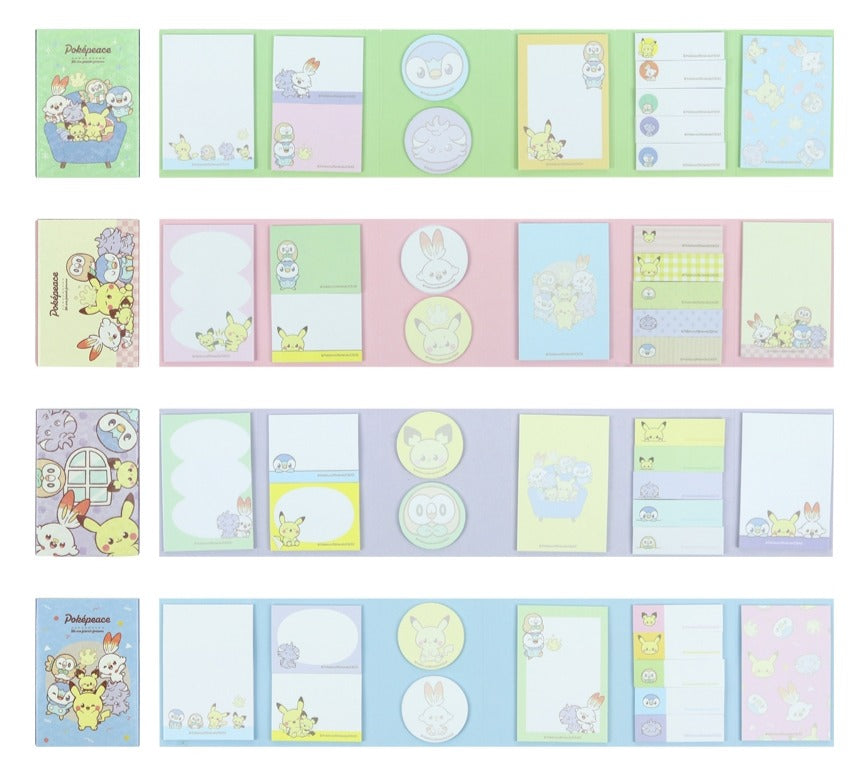 Pokémon 4-Fold Sticky Notes