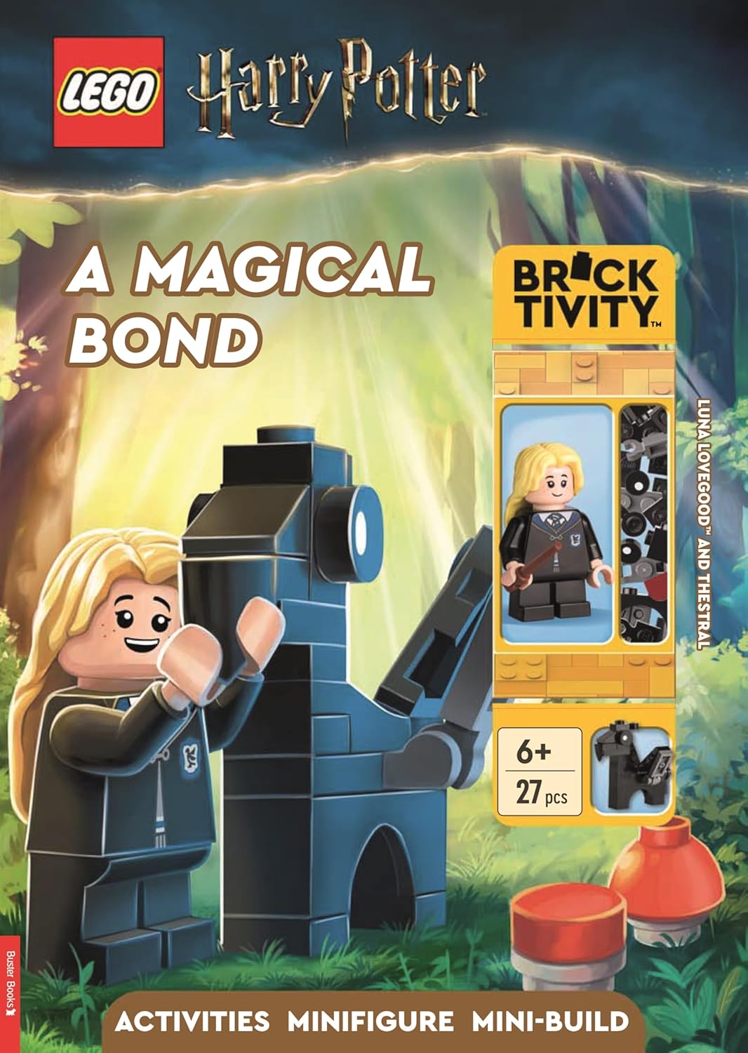 LEGO® Harry Potter™: A Magical Bond Activity Book (With Luna Lovegood™ Minifigure And Thestral Mini-Build) – Paperback