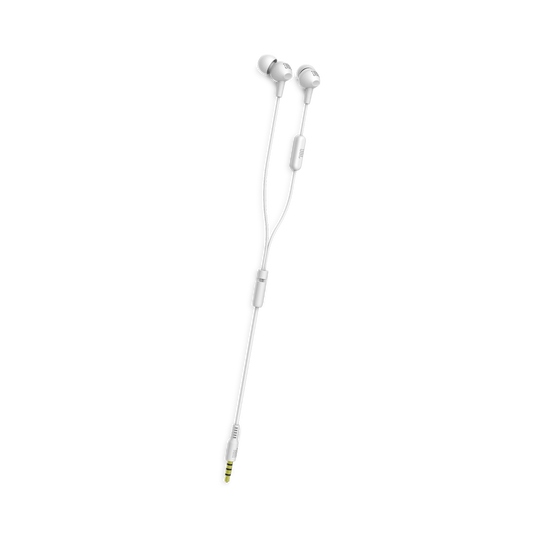 JBL C150SI In Ear Headphones With Mic - White
