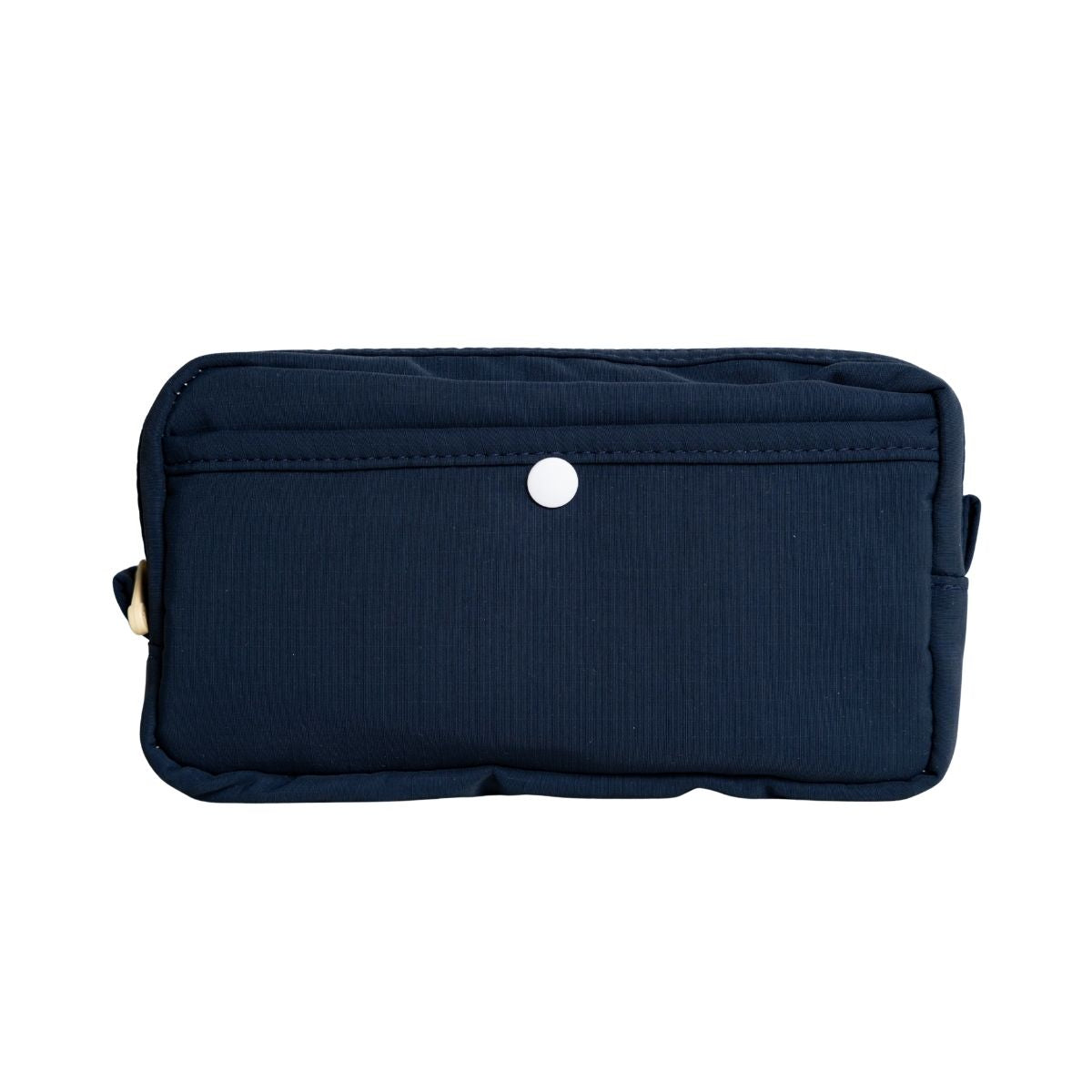 Pop Bazic Triple Zip Pencil Bag (Dark Blue) - PB-907-Dark Blue
