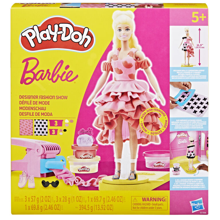 HASBRO PLAYDOH BARBIE DESIGNER FASHION SHOW PLAYSET