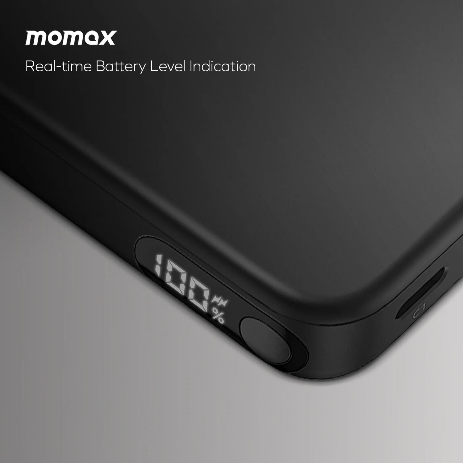 Momax IP155D 1-Power Vital 10000mAh Battery Pack (CCC-Certified) – Black
