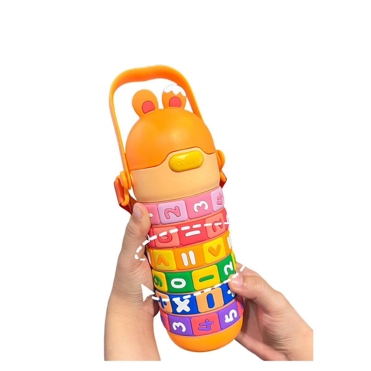 430ml Thermal Flask with Rotation Math Game