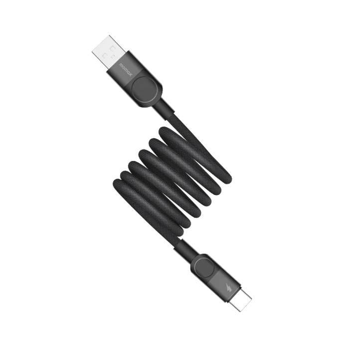 Momax DA57D USB-A to USB-C Magnetic Cable 66W (1M)