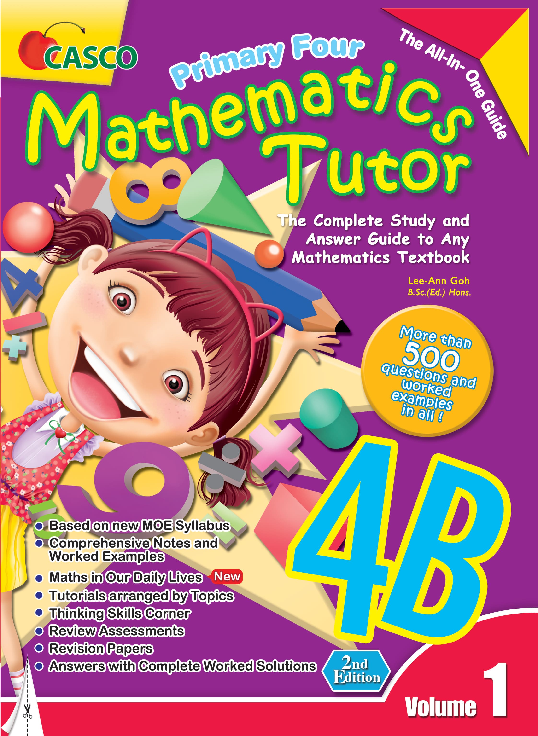 Primary Maths Tutor 4B Volume 1 - 2nd Edition