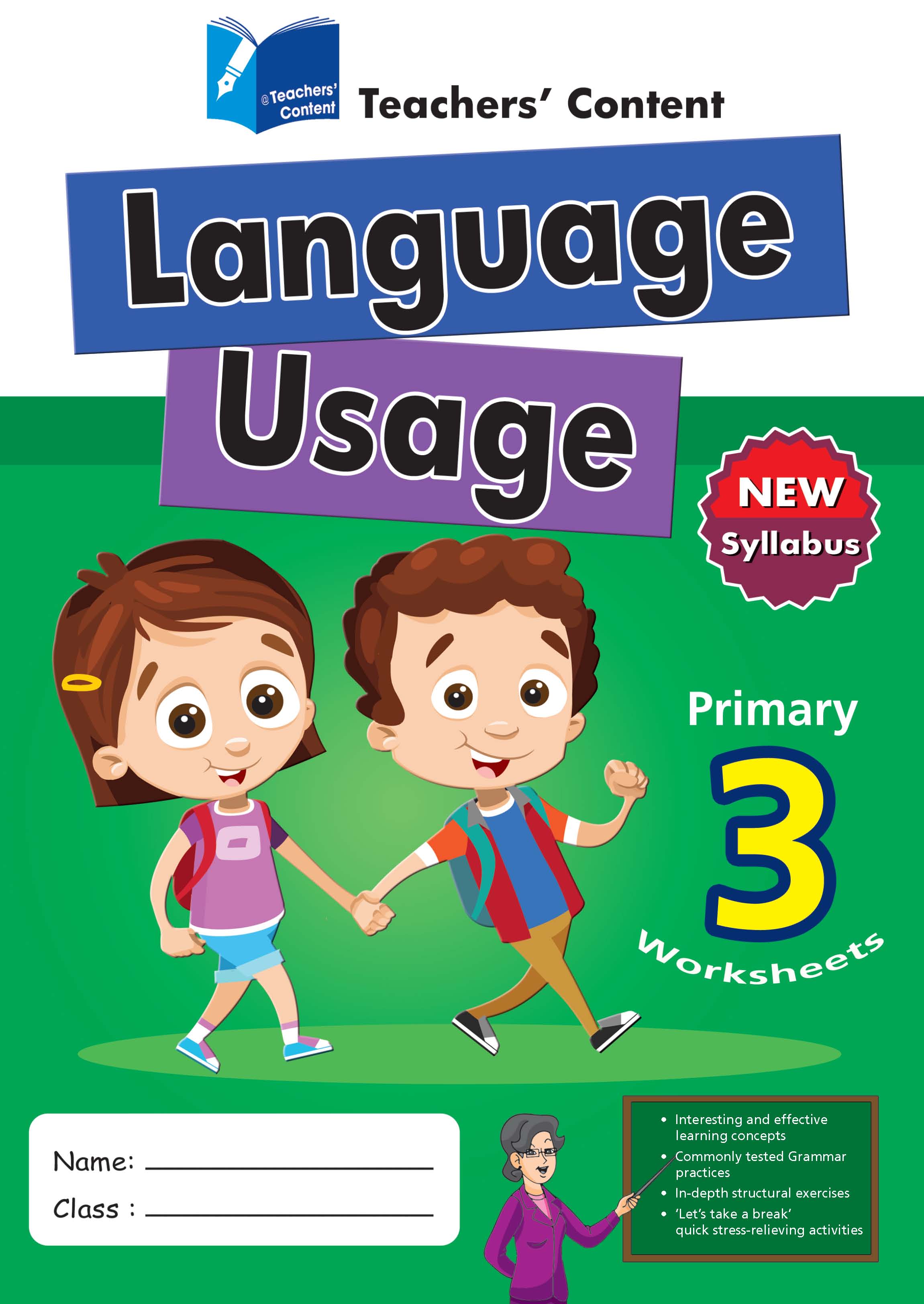 Primary 3 English Language Usage Worksheets