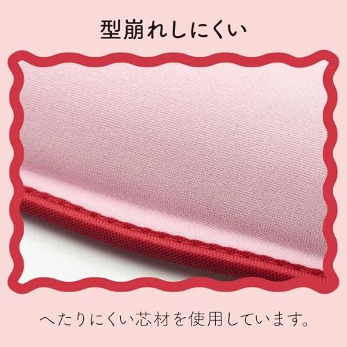Elecom-MOH-UKM01PN Wave Wrist Rest Pink