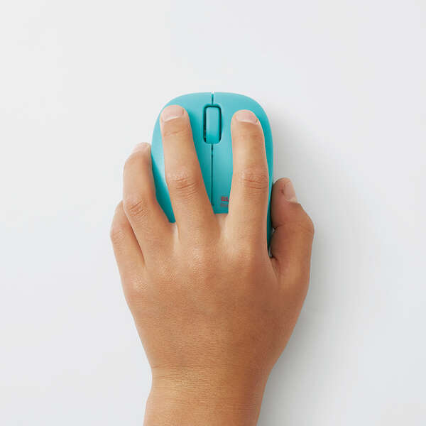 Elecom Antimicrobial Wireless Silent BlueLED Mouse Green 