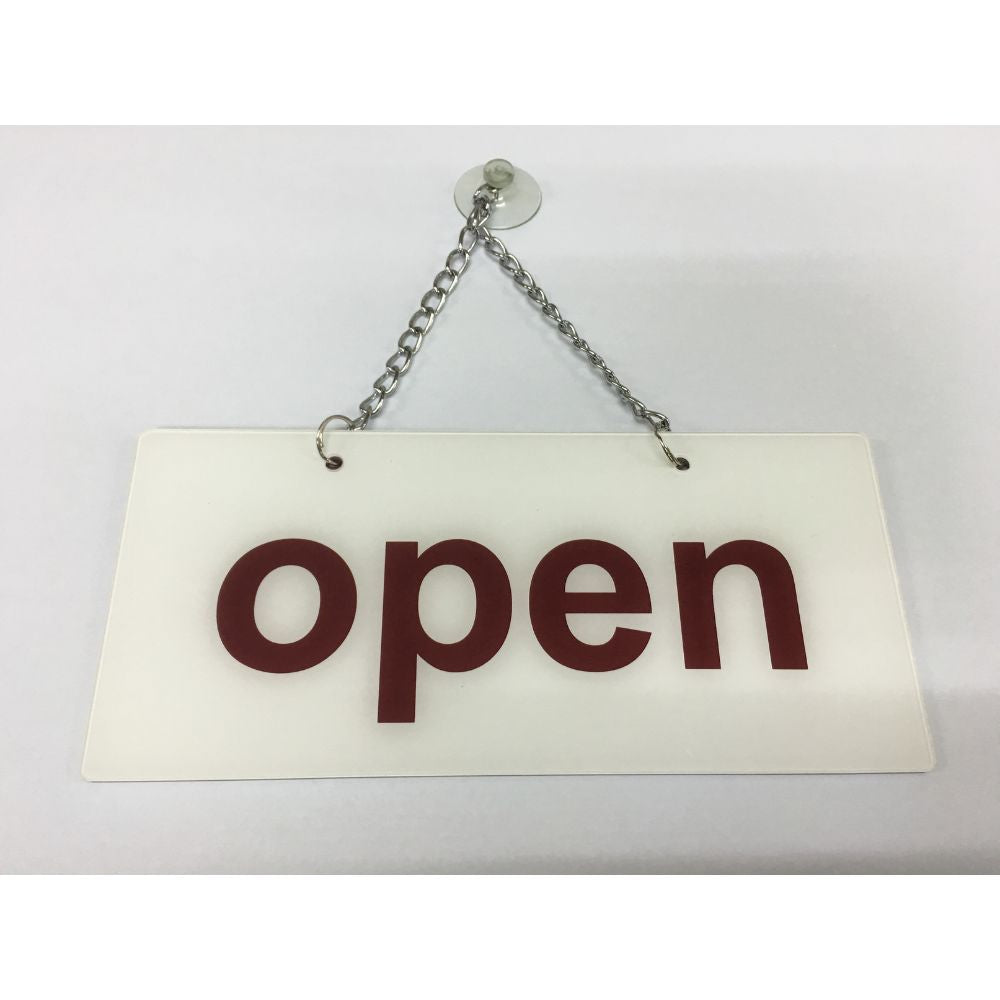 COSMO OPEN & CLOSED SIGN RECTANGLE OC-2210 (220mm X 100mm)