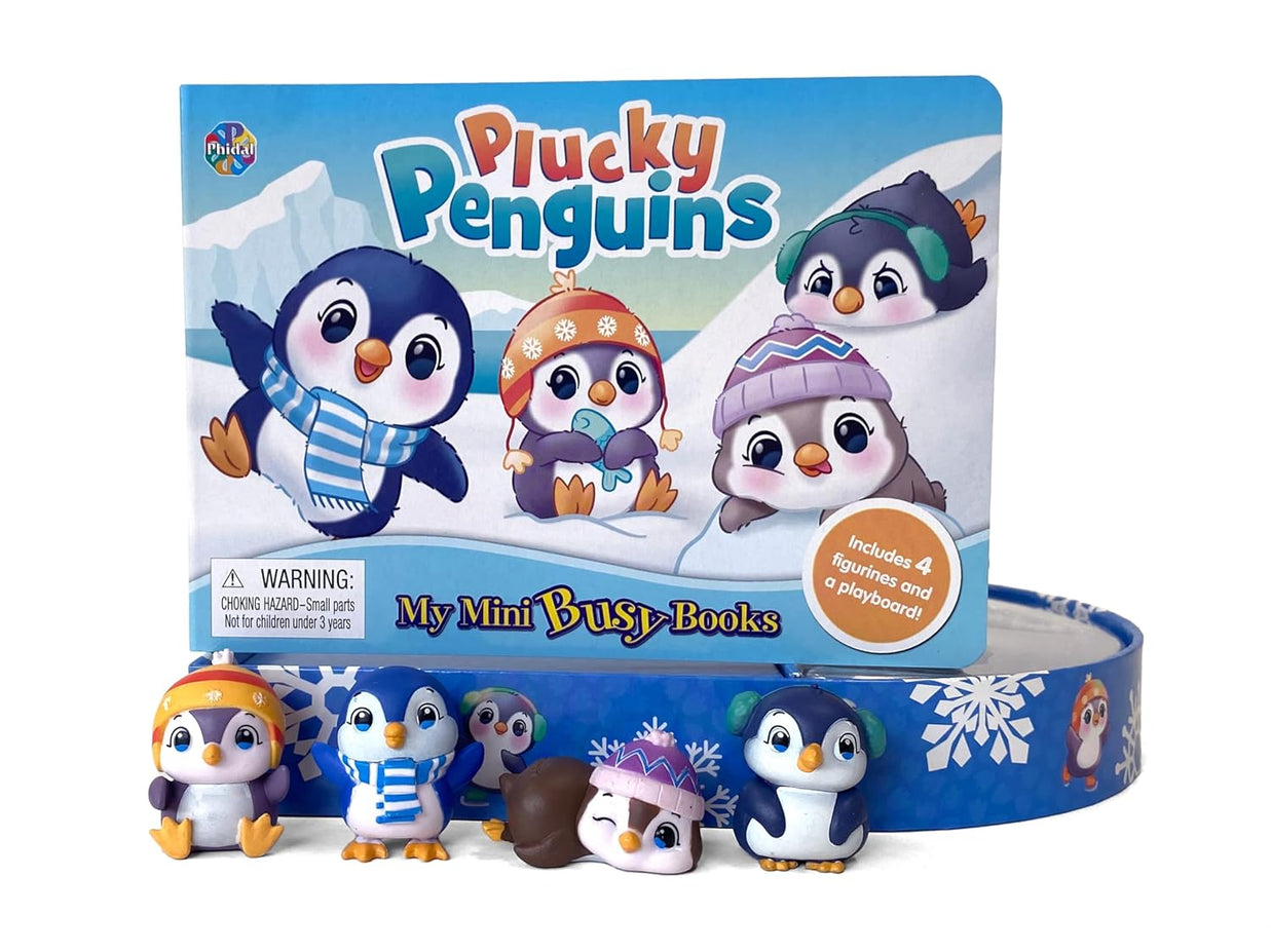 Plucky Penguins (My Mini Busy Books) – Board Book