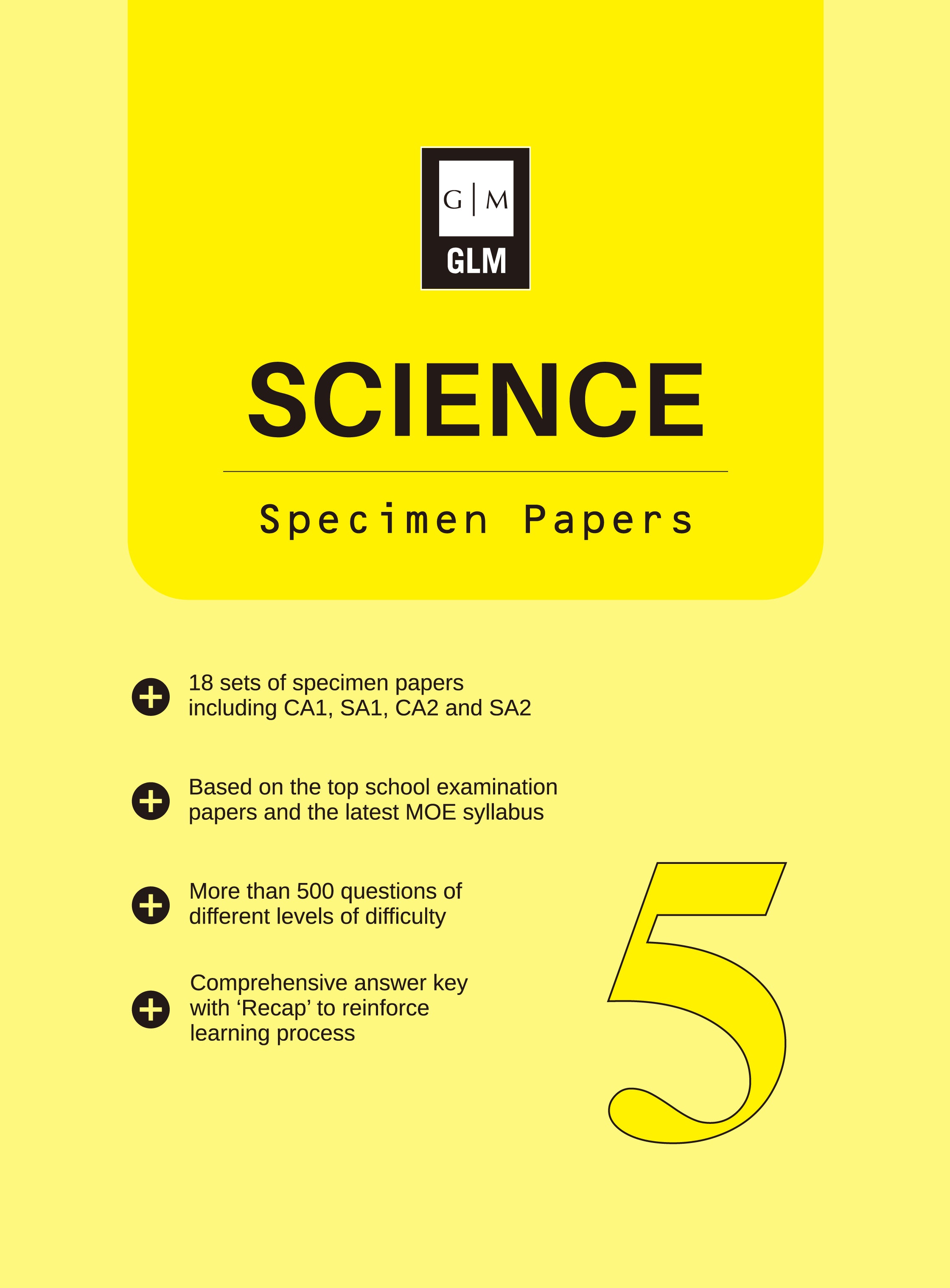 Primary 5 Science Specimen Paper