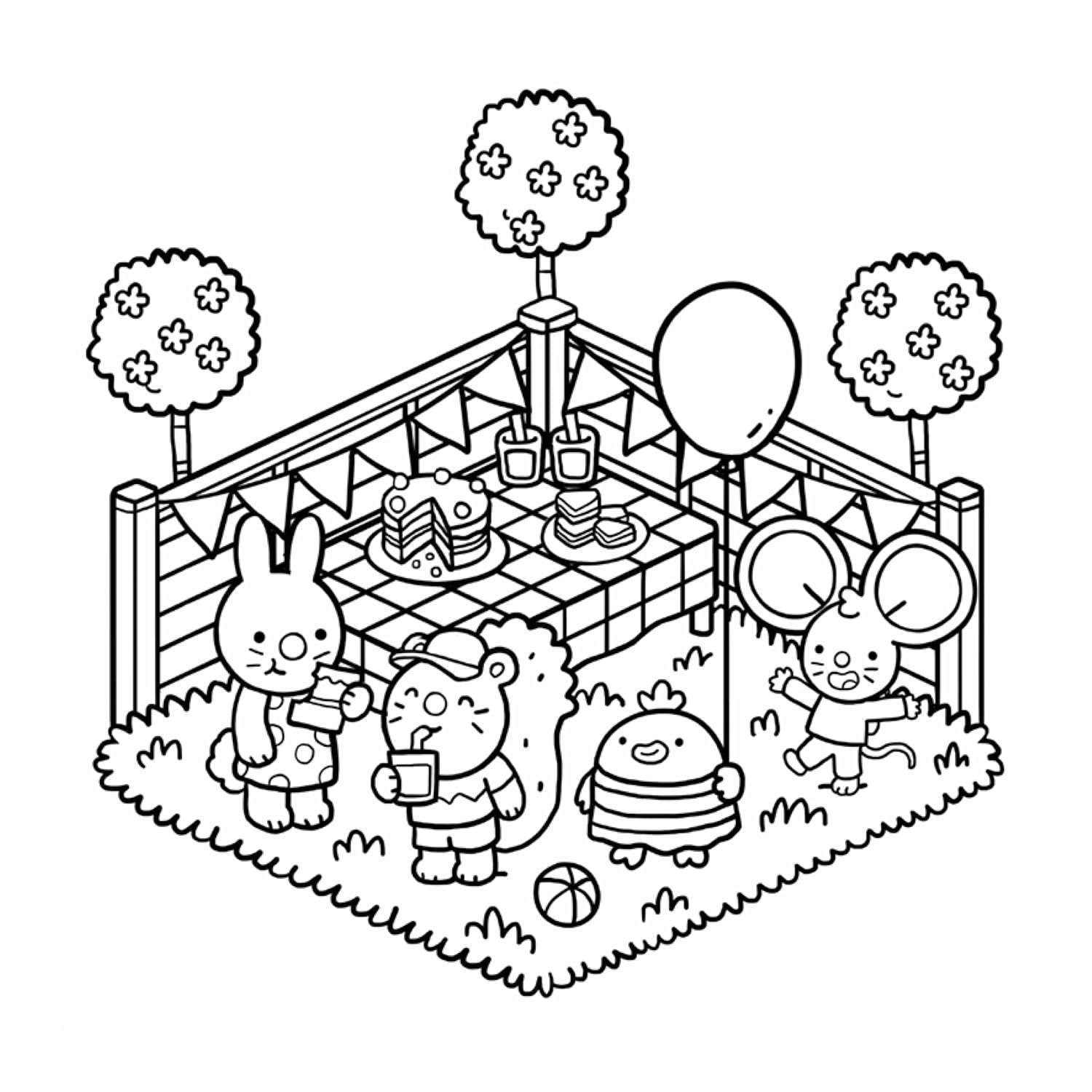 Colouring Corner: Cosy Gardens (Paperback)