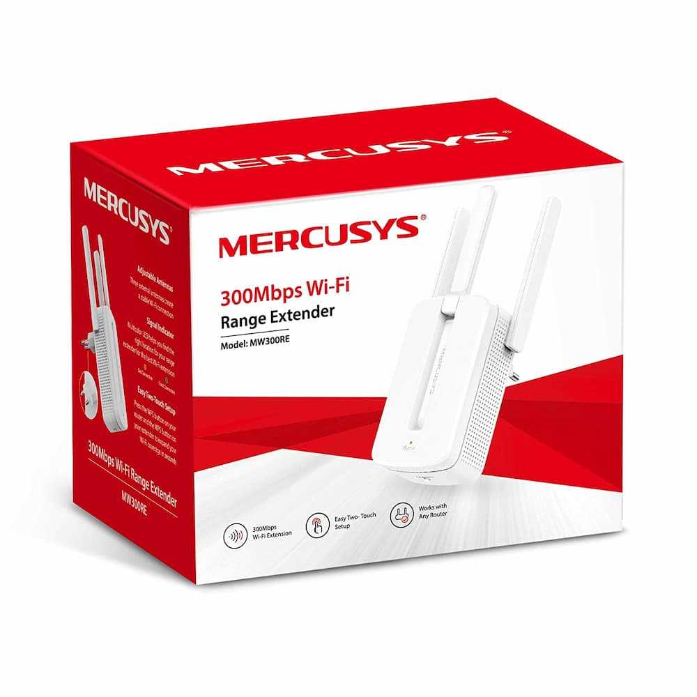 Mercusys MW300RE N300 WiFi Range Extender