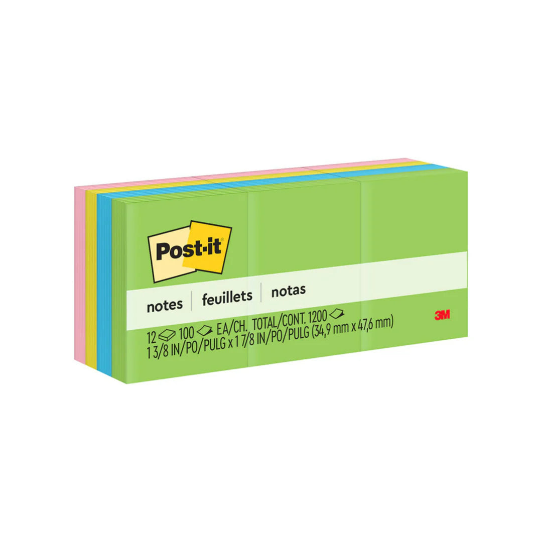 Post-it® 653au Jaipur Notes, 12pads