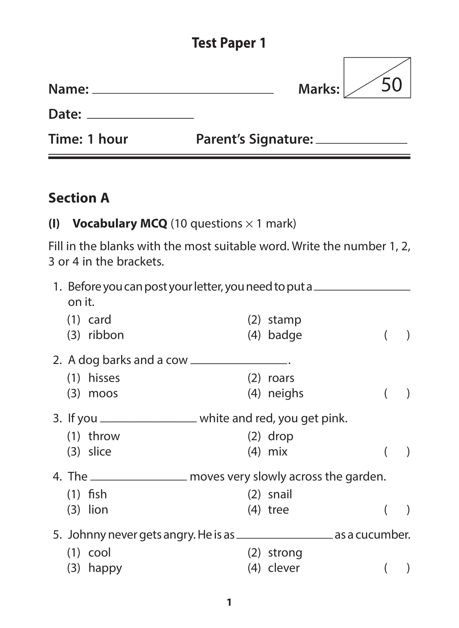 K2 - Head Start Programme: Challenging English Practice Papers for Higher-Ability Learners