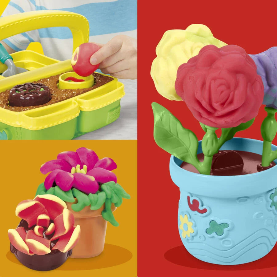 HASBRO PLAYDOH BLOOMING FLOWERS