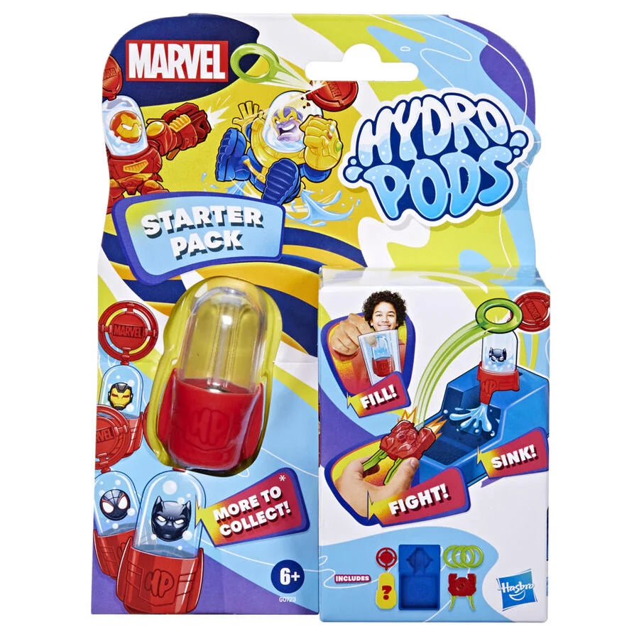HASBRO HYDRO PODS MARVEL STARTER PACK