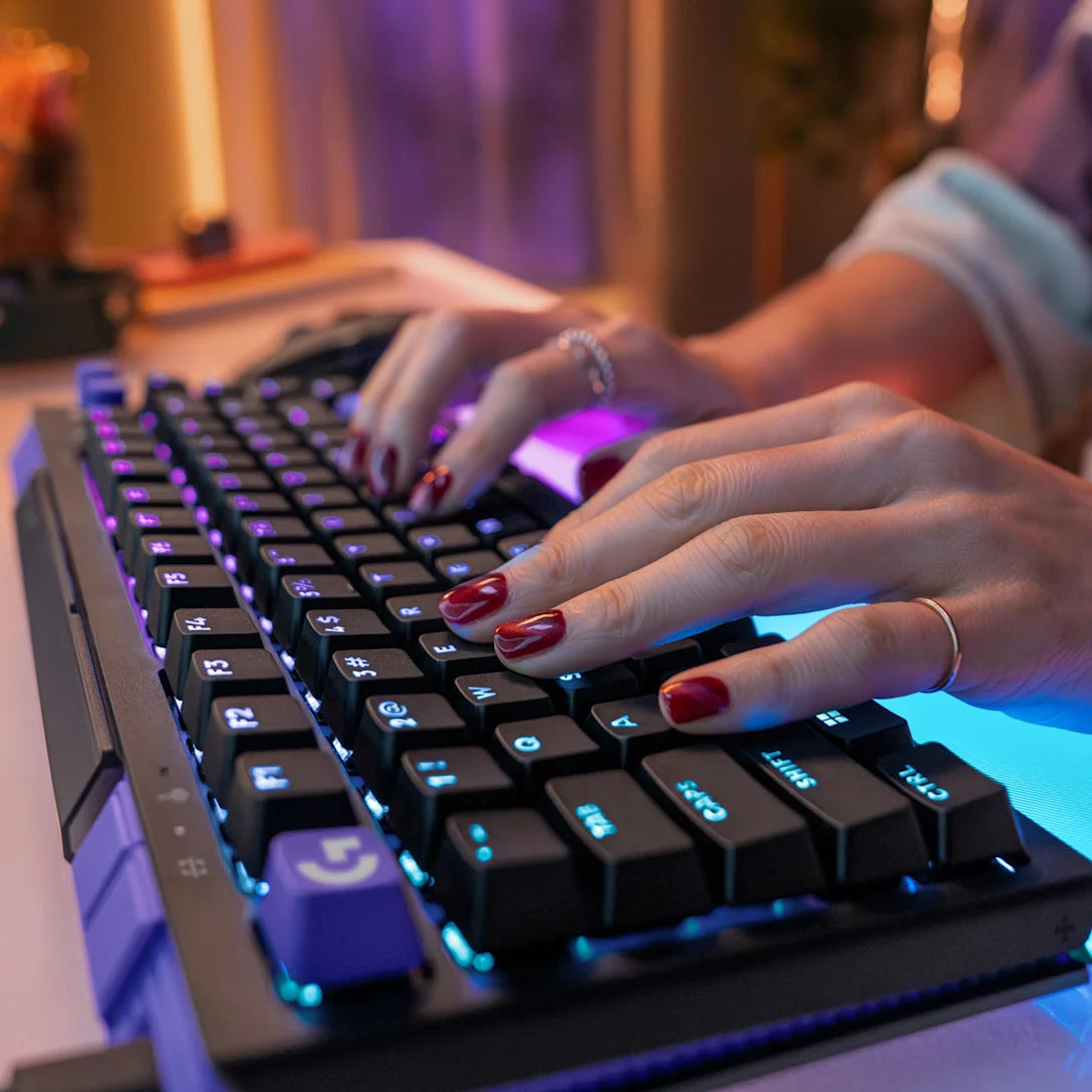 Logitech G512 X 75 Gaming Keyboard (Black Tactile)