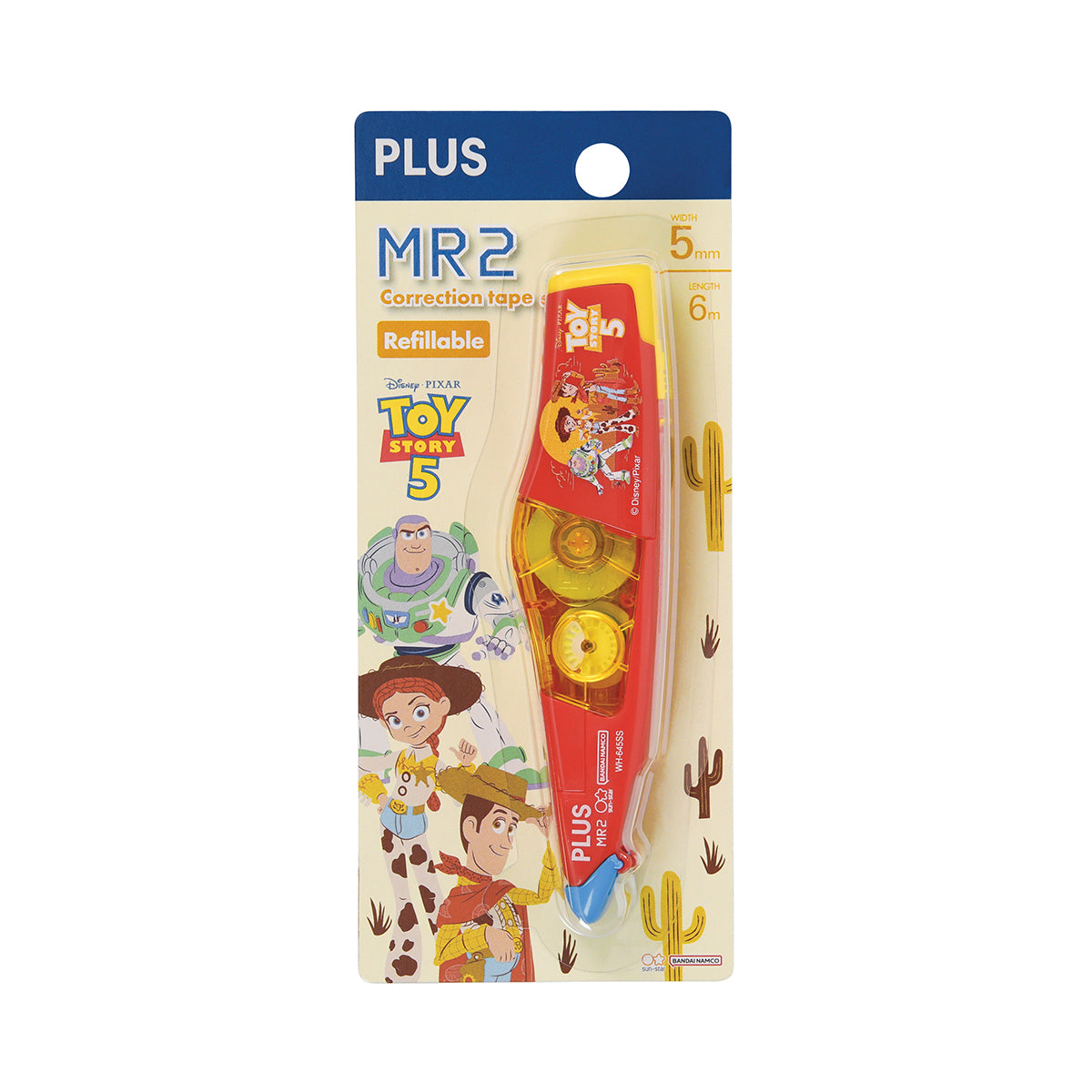 PLUS Toy Story MR2 Correction Tape Red