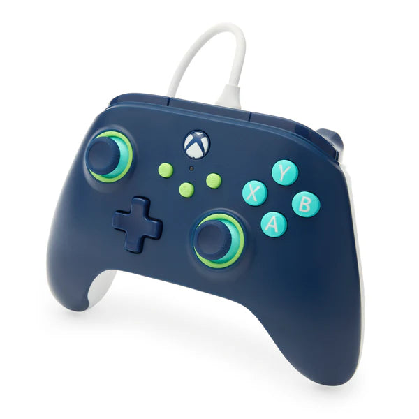 PowerA Wired Controller for Xbox Series X|S - Mariner Blue (Officially Licensed)