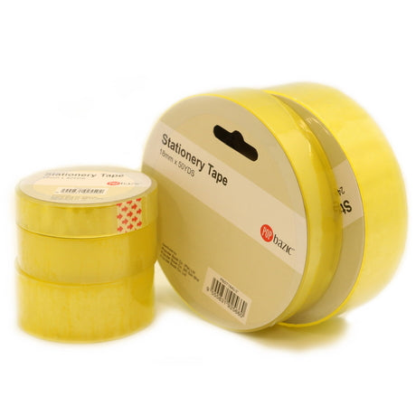 POP BAZIC Stationery Tape 24MM x 40 Yards 1"